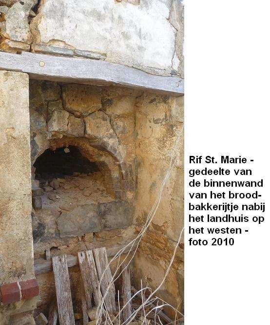 57. Rif St. Marie binnenwand broodbakkerijtje 2010